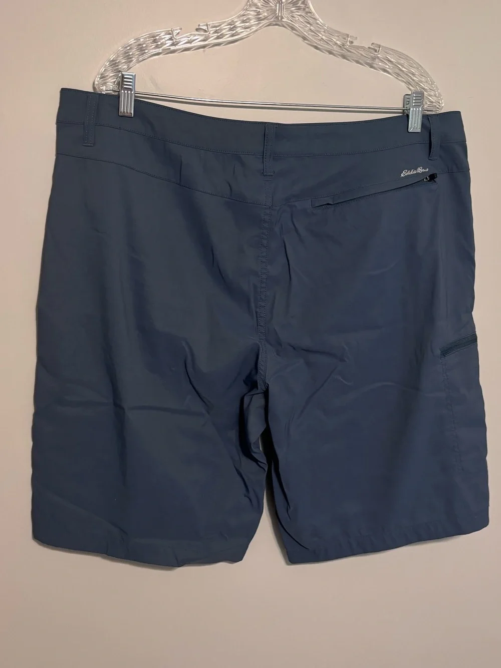 Bundle of Two Eddie Bauer Khaki and Blue Flat Front Men's Shorts